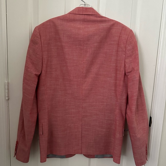 Guess Men’s Chambray Blazer - Picture 7 of 9